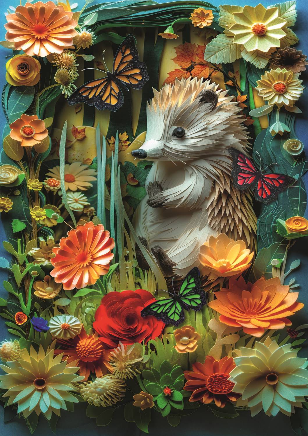 Trefl 40th anniversary Trefl - Hedgehog 1000 Teile Puzzle Trefl-40042 Trefl 40th anniversary Trefl - Hedgehog 1000 Teile Puzzle Trefl-40042 von Trefl