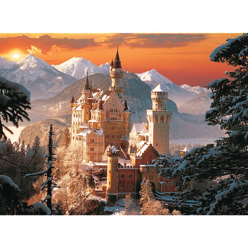 Trefl Jigsaw Puzzle - 3000 Pieces - Neuschwanstein Castle in the Wintertime 3000 Teile Puzzle Trefl-33025 von Trefl