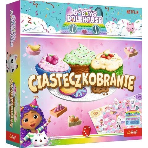 Trefl - Keksschälen, Gabby's Dollhouse - Spiel für Kinder ab 4 Jahren von Trefl