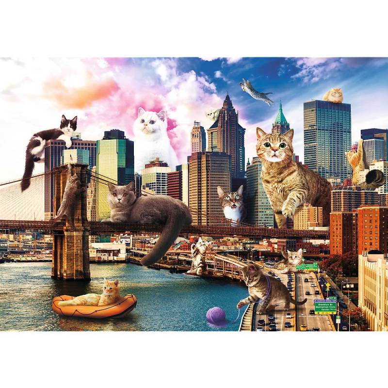 Trefl Kittens in New York 1000 Teile Puzzle Trefl-10595 Trefl Kittens in New York 1000 Teile Puzzle Trefl-10595 von Trefl