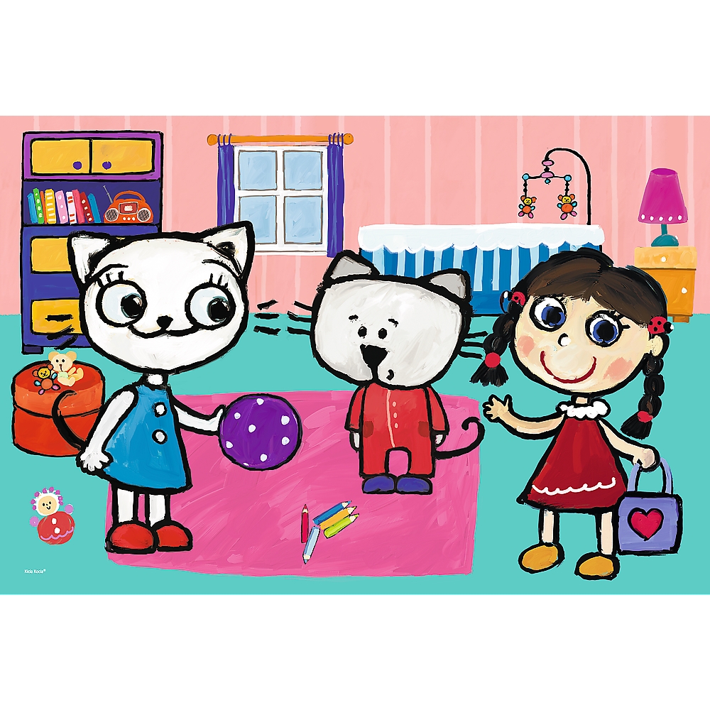 Trefl Kittykit with friends 60 Teile Puzzle Trefl-17343 von Trefl