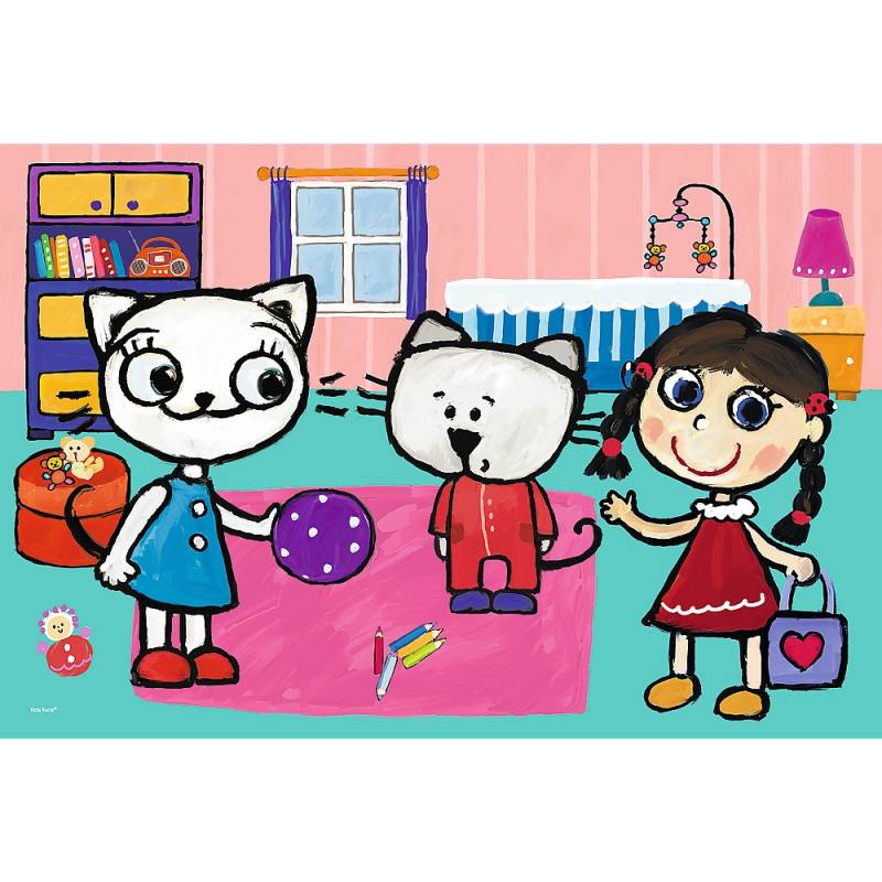 Trefl Kittykit with friends 60 Teile Puzzle Trefl-17343 von Trefl
