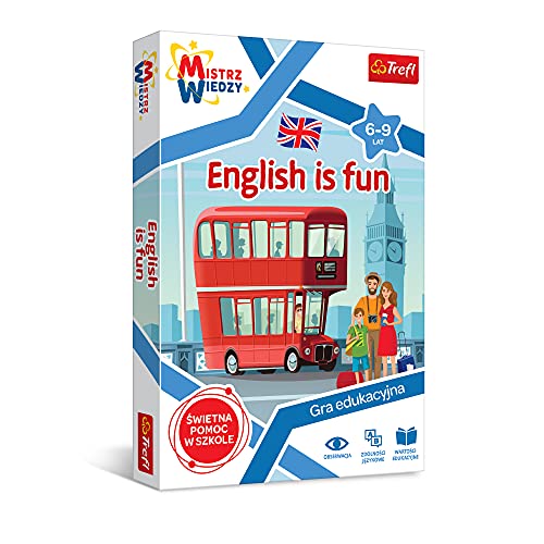 Trefl Knowhows Lehrer English is Fun Lernspiel für Kinder 6-9 Jahre von Trefl