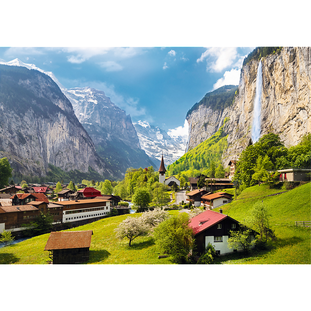 Trefl Lauterbrunnen, Switzerland 3000 Teile Puzzle Trefl-33076 von Trefl