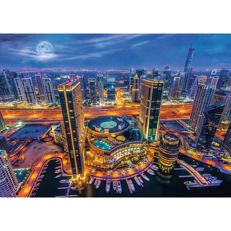 Trefl Lights of Dubai 2000 Teile Puzzle Trefl-27094 von Trefl