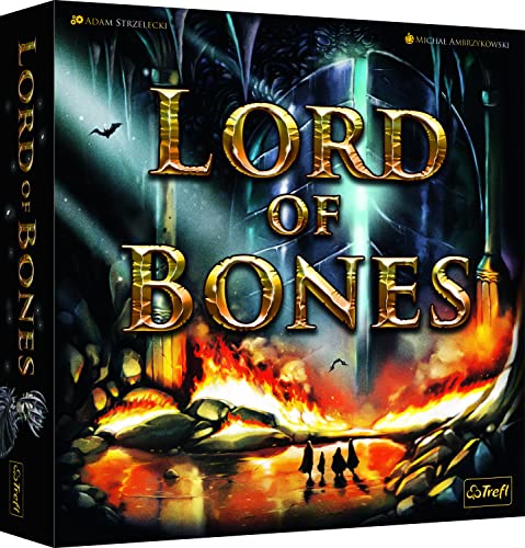 Trefl - Lord of Bones - Der Herr der Knochen - Abenteuer-Brettspiel, Erkundung der Unterwelt, Inventar, Erstellung von Gegenständen, BAU von Gängen, Dungeon Crawler von Trefl