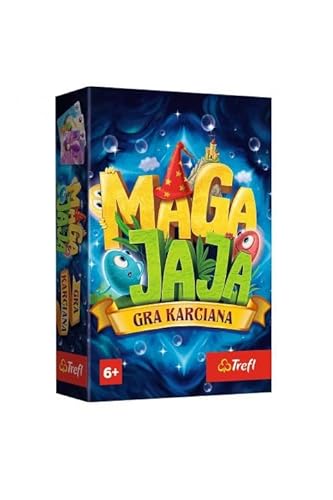 Trefl - Magaja Kartenspiel - Dynamisches Familienspiel, Karte für Erwachsene und Kinder ab 6 Jahren Trefl - Magaja Kartenspiel - Dynamisches Familienspiel, Karte für Erwachsene und Kinder ab 6 Jahren von Trefl