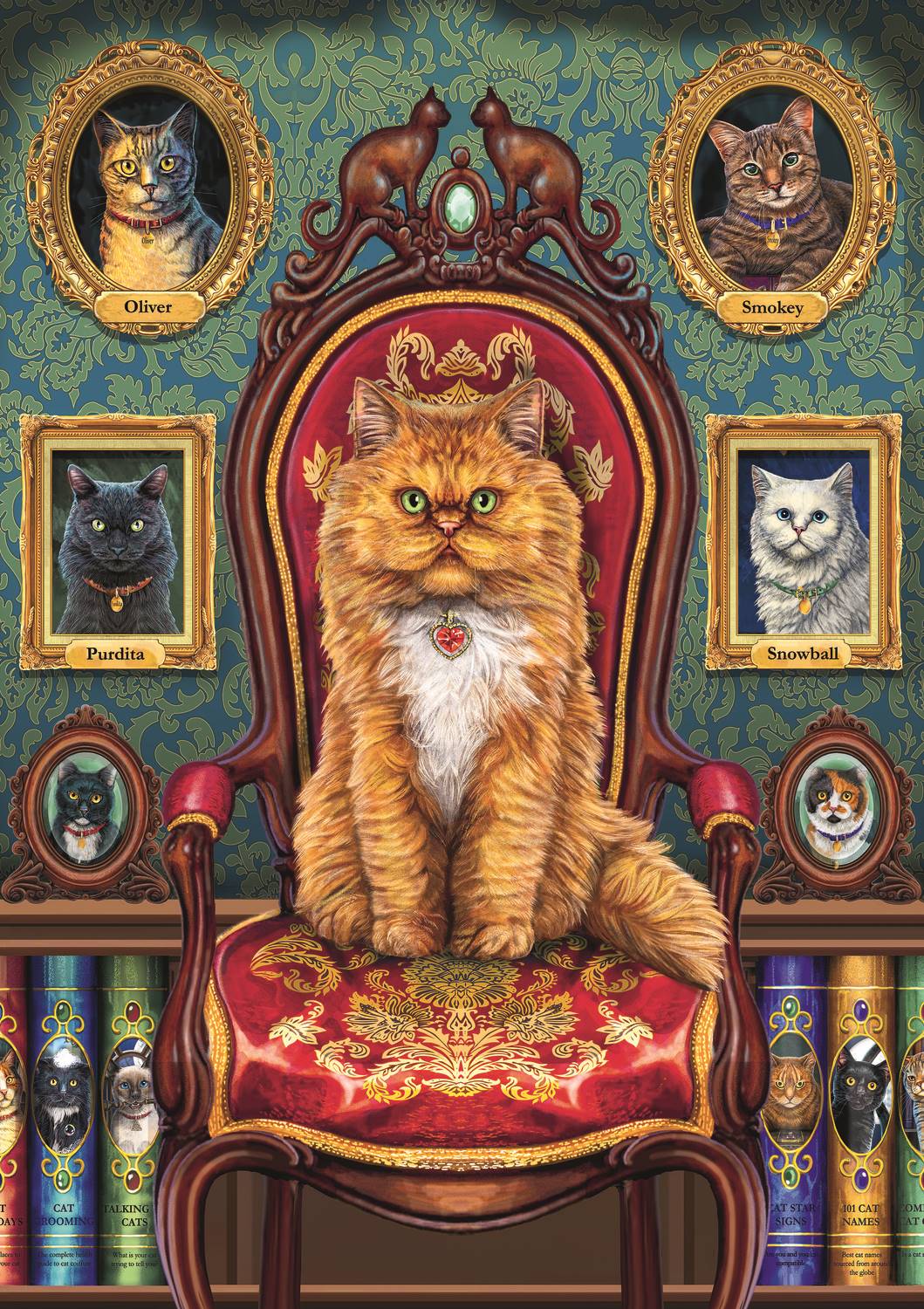 Trefl Magic Collection: Verrückt Nach Katzen 1000 Teile Puzzle Trefl-10896 von Trefl