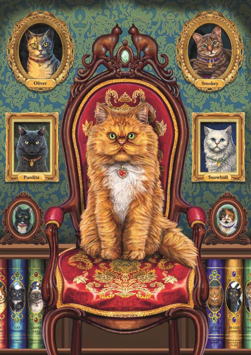 Trefl Magic Collection: Verrückt Nach Katzen 1000 Teile Puzzle Trefl-10896 von Trefl