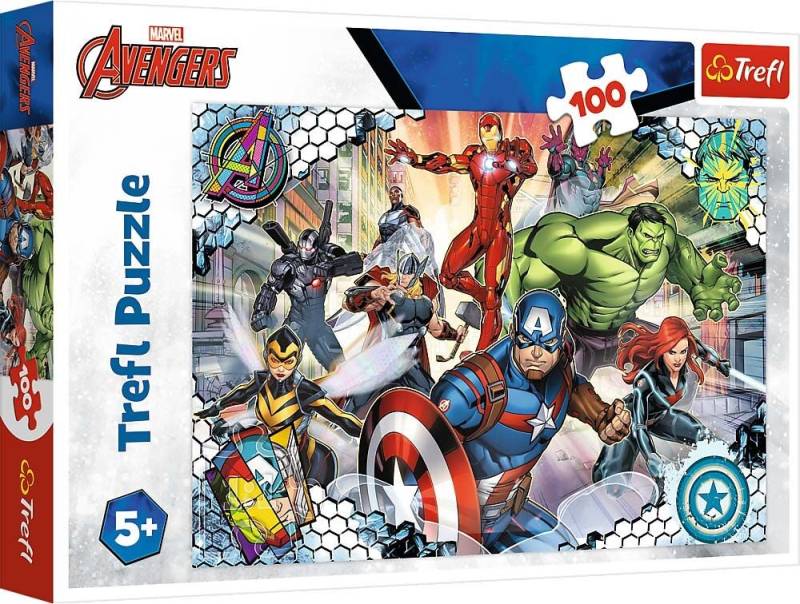 Trefl Marvel Avengers Puzzle 100 Teile von Marvel Avengers