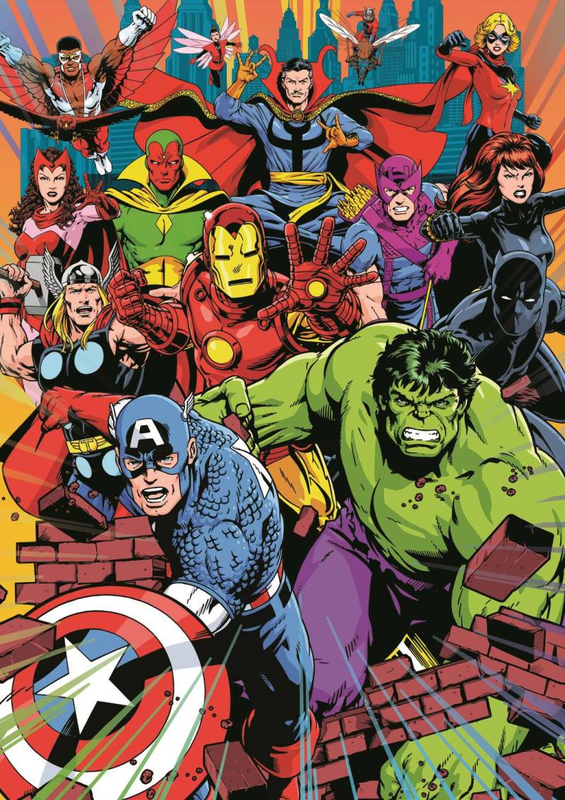 Trefl Marvel Heroes 1000 Teile Puzzle Trefl-10881 von Trefl