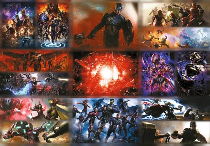 Trefl Marvel Studios - The Ultimate Marvel Collection 13500 Teile Puzzle Trefl-81024 von Trefl