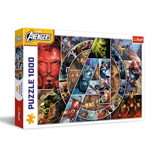 Trefl - Marvel The Avengers, Heroes - Superhelden-Puzzle, Klassisches Puzzle für Erwachsene und Kinder ab 14 Jahren Trefl - Marvel The Avengers, Heroes - Superhelden-Puzzle, Klassisches Puzzle für Erwachsene und Kinder ab 14 Jahren von Trefl