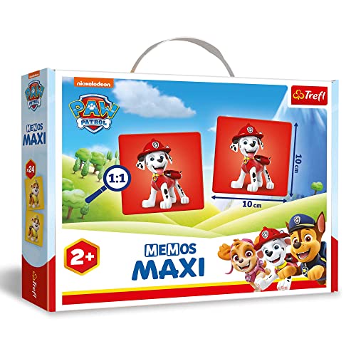 Maxi Memos Paw Patrol (Kinderspiel) von Trefl