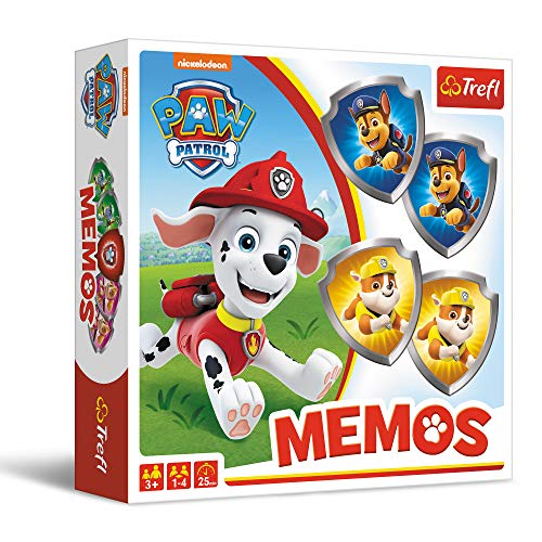 Trefl Memos Psi Patrol Familienspiel für Kinder ab 3 Jahren von Trefl