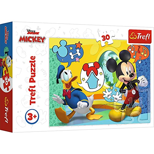 Tréfl - Mickey, Mickey Mouse et Happy House - Puzzle 30 éléments - Puzzles Colorés avec des Personnages Disney, Mickey Mouse, Divertissement créatif, Amusant pour les enfants à partir de 3 ans Tréfl - Mickey, Mickey Mouse et Happy House - Puzzle 30 éléments - Puzzles Colorés avec des Personnages Disney, Mickey Mouse, Divertissement créatif, Amusant pour les enfants à partir de 3 ans von Trefl