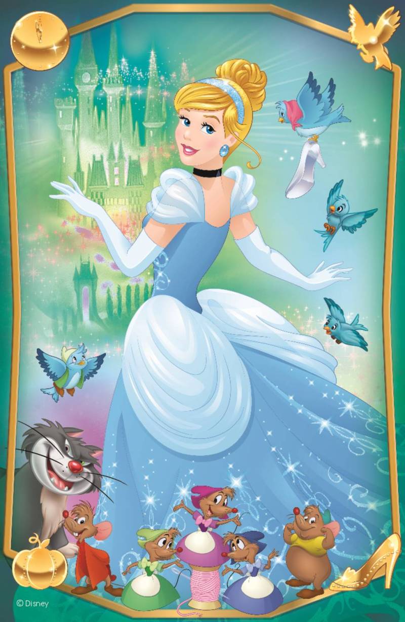 Trefl Mini Puzzle - Beautiful Princesses - Disney Princess 54 Teile Puzzle Trefl-19717 von Trefl