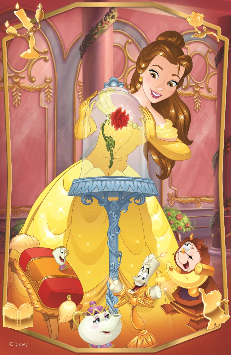 Trefl Mini Puzzle - Beautiful Princesses - Disney Princess 54 Teile Puzzle Trefl-19719 von Trefl