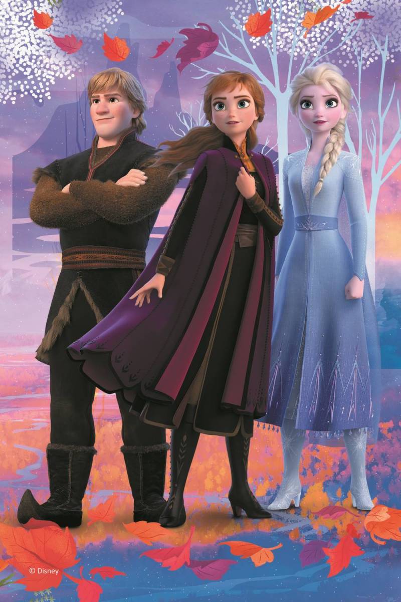 Trefl Mini Puzzle - In the world of Anna and Elsa - Disney Frozen II 54 Teile Puzzle Trefl-19637 von Trefl