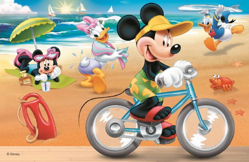 Trefl Mini Puzzle - Mickey & Friends - Disney Standard Characters 54 Teile Puzzle Trefl-19712 von Trefl