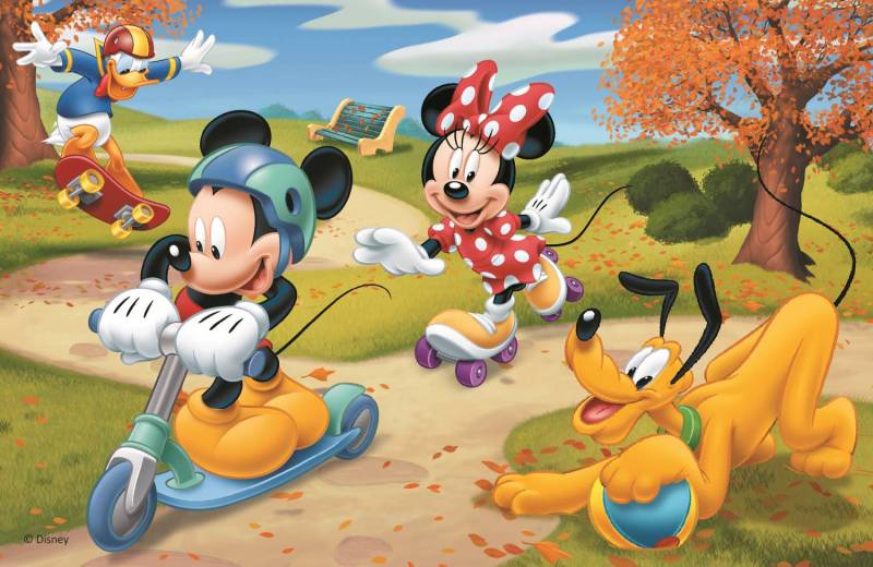 Trefl Mini Puzzle - Mickey & Friends - Disney Standard Characters 54 Teile Puzzle Trefl-19713 von Trefl