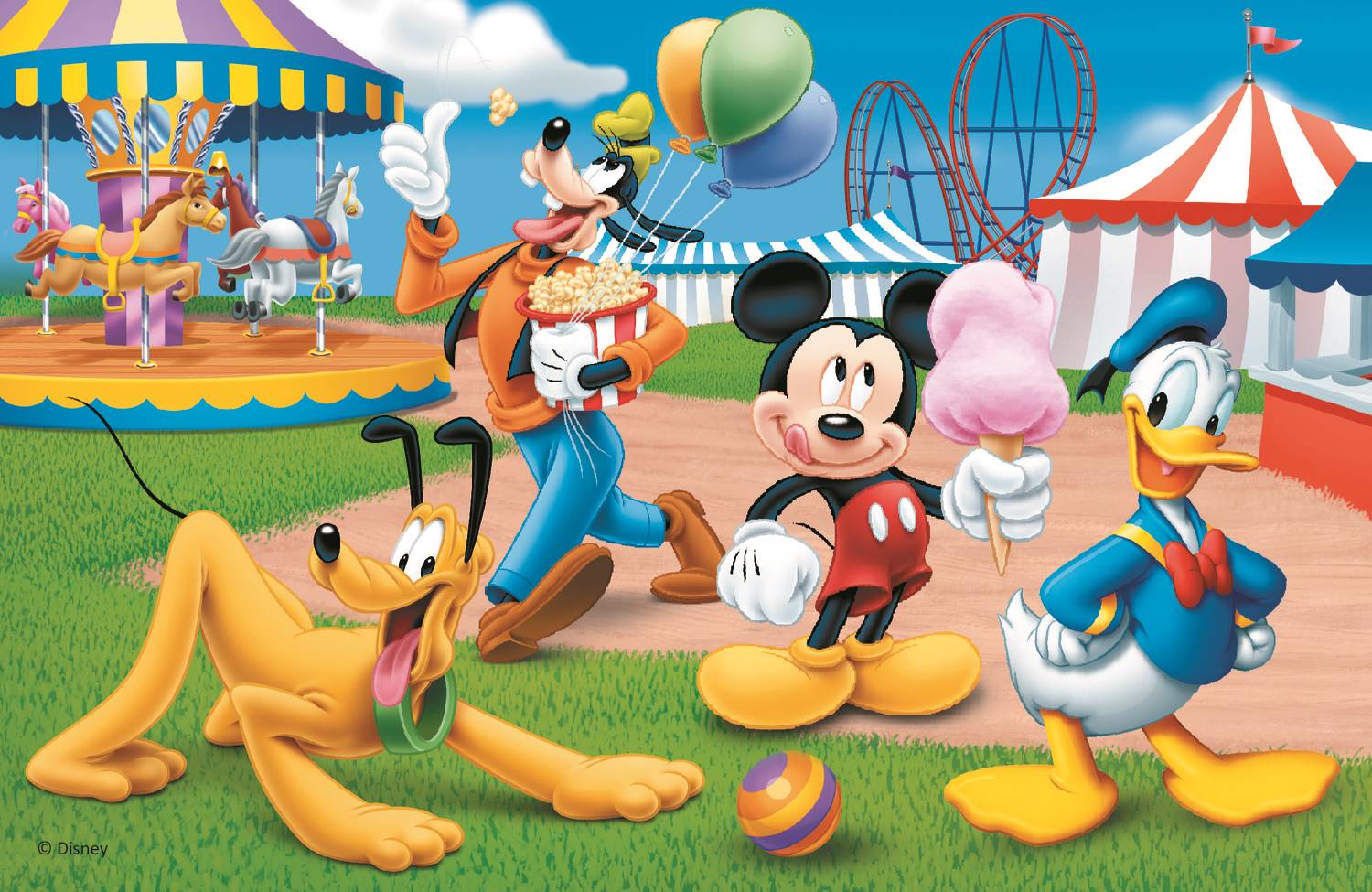 Trefl Mini Puzzle - Mickey & Friends - Disney Standard Characters 54 Teile Puzzle Trefl-19714 von Trefl