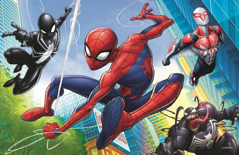 Trefl Mini Puzzle - Spiderman 54 Teile Puzzle Trefl-19606 von Trefl