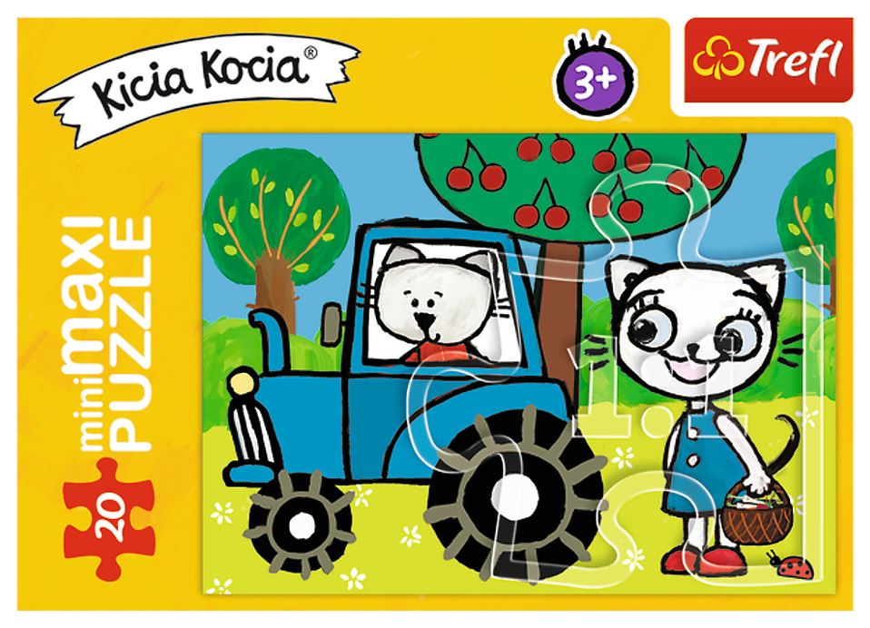 Trefl MiniMaxi Puzzle - KittyKat 20 Teile Puzzle Trefl-21109 Trefl MiniMaxi Puzzle - KittyKat 20 Teile Puzzle Trefl-21109 von Trefl