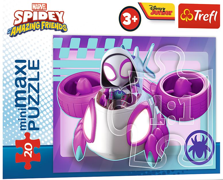 Trefl MiniMaxi Puzzle - Spidey 20 Teile Puzzle Trefl-21134 Trefl MiniMaxi Puzzle - Spidey 20 Teile Puzzle Trefl-21134 von Trefl