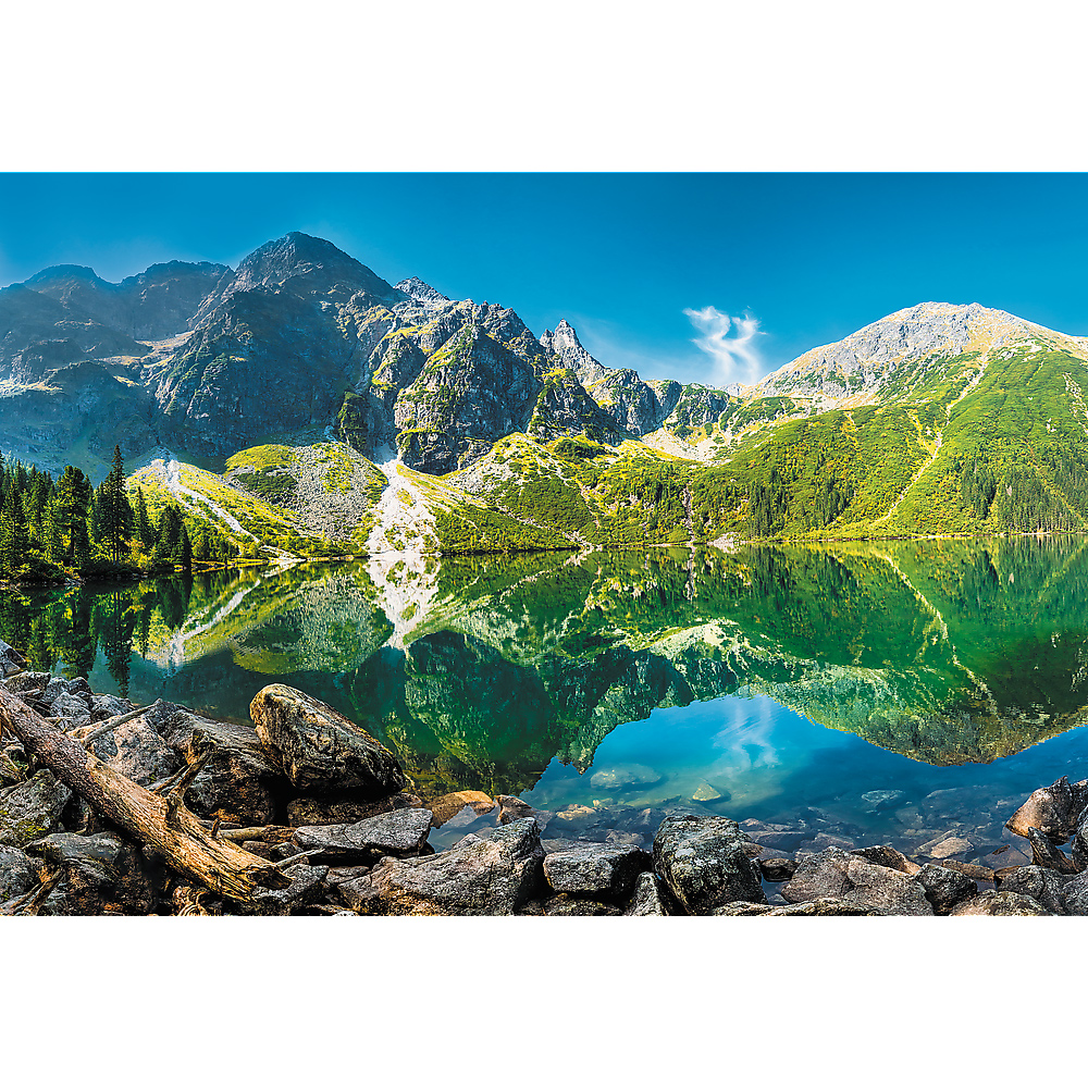 Trefl Morskie Oko Lake, Tatras, Poland 1500 Teile Puzzle Trefl-26167 von Trefl