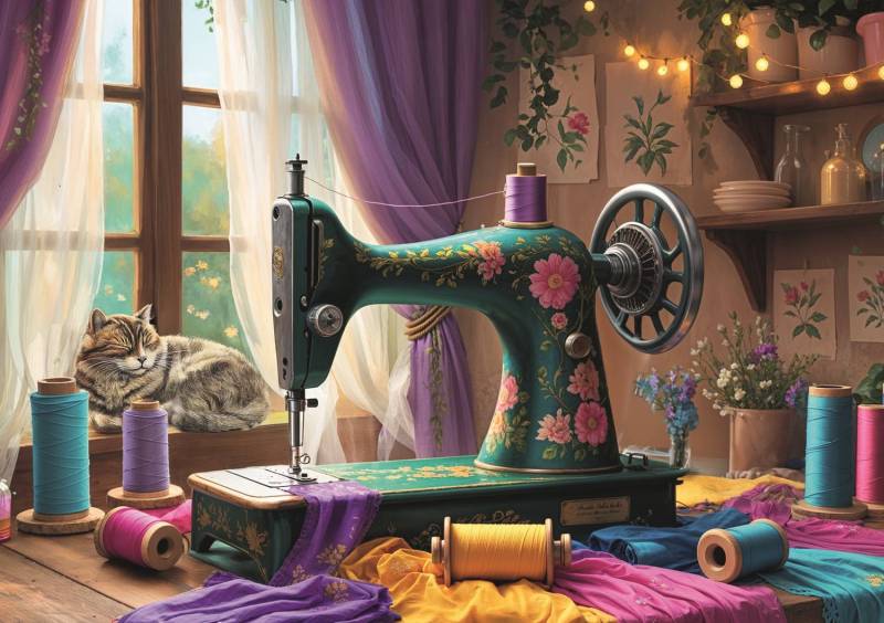 Trefl My Sewing Workshop 1000 Teile Puzzle Trefl-10952 von Trefl