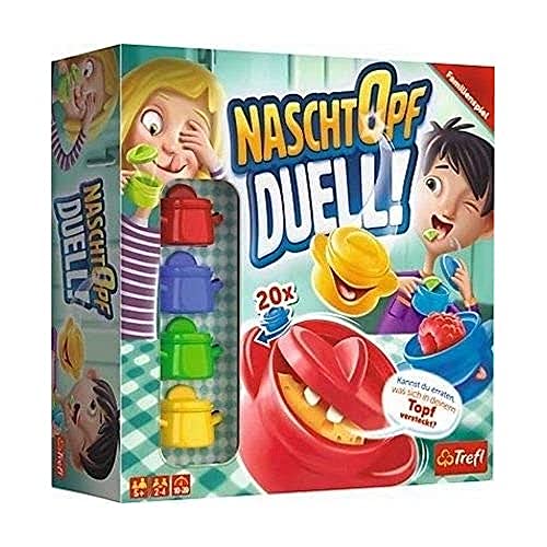 Trefl Naschtopf Duell Gesellschaftspiel für 1-4 Spieler, TR01869 Trefl Naschtopf Duell Gesellschaftspiel für 1-4 Spieler, TR01869 von Trefl