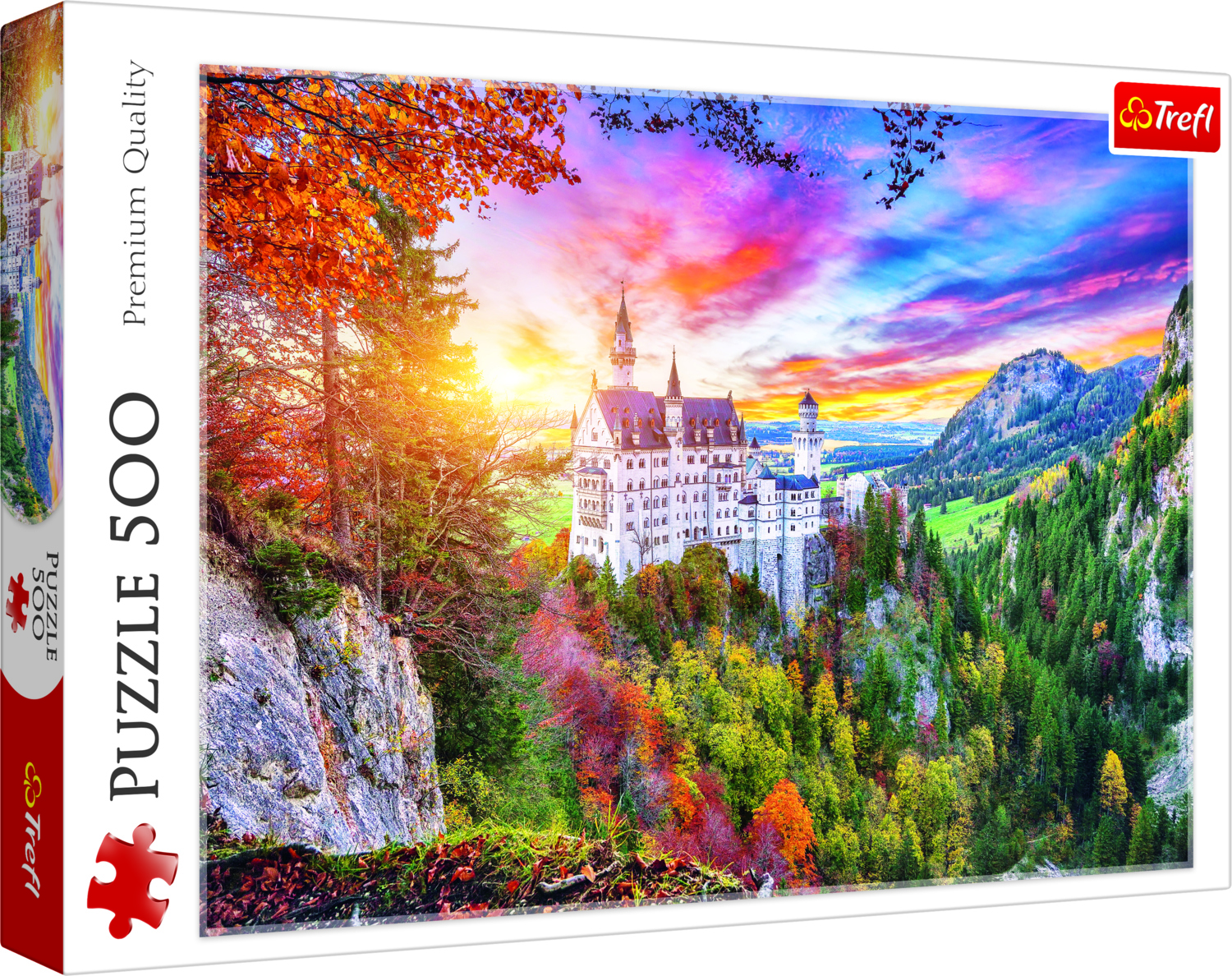 Trefl Neuschwanstein 500 Teile Puzzle Trefl-37427 von Trefl