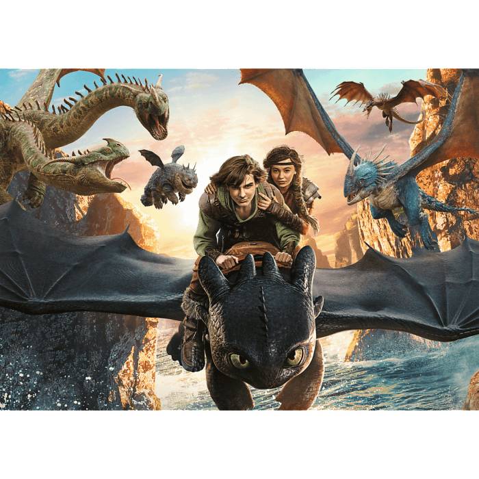Trefl Toothless and Friends - Dragons 200 Teile Puzzle Trefl-13348 Trefl Toothless and Friends - Dragons 200 Teile Puzzle Trefl-13348 von Trefl