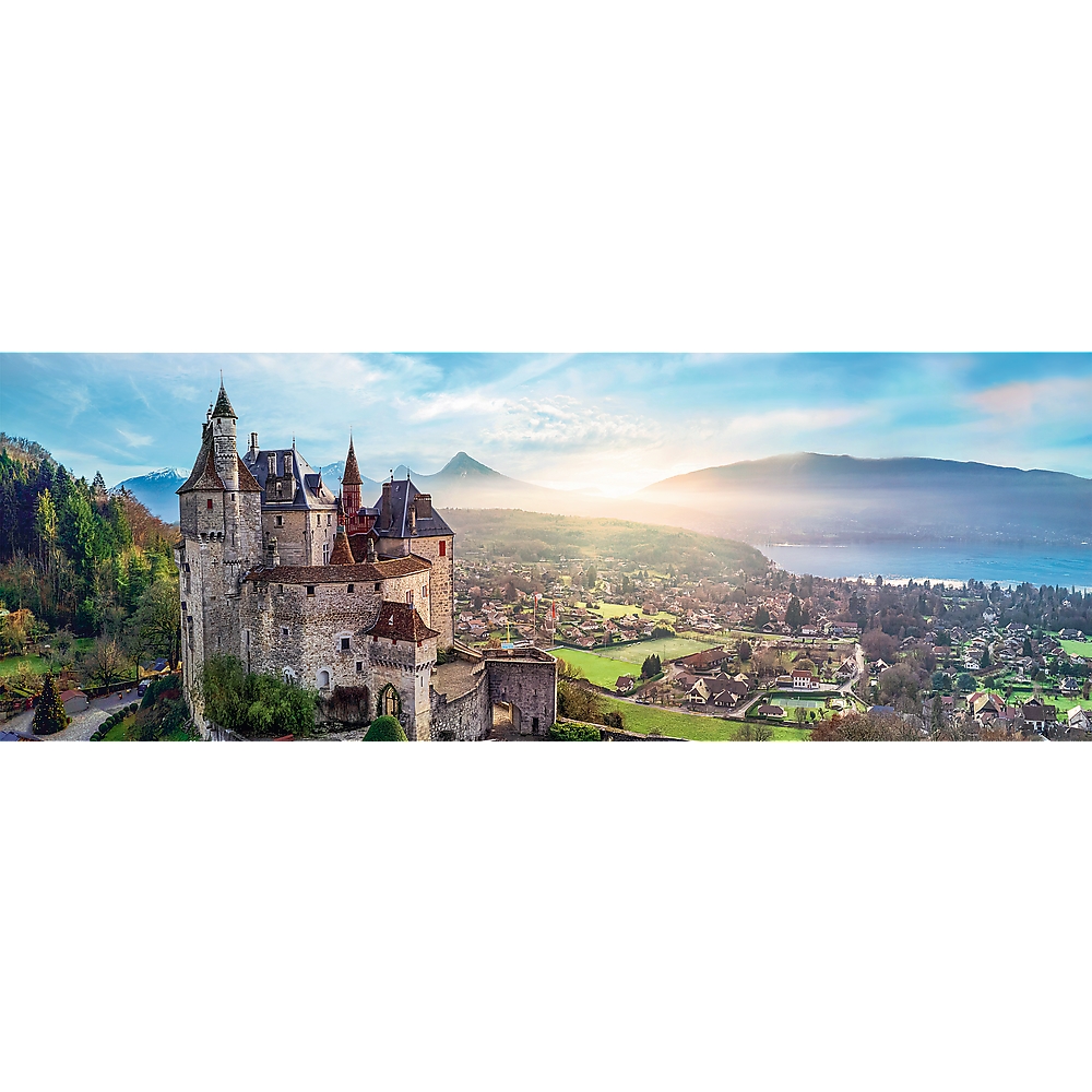 Trefl Panorama - Castle of Menthon, France 1000 Teile Puzzle Trefl-29055 von Trefl