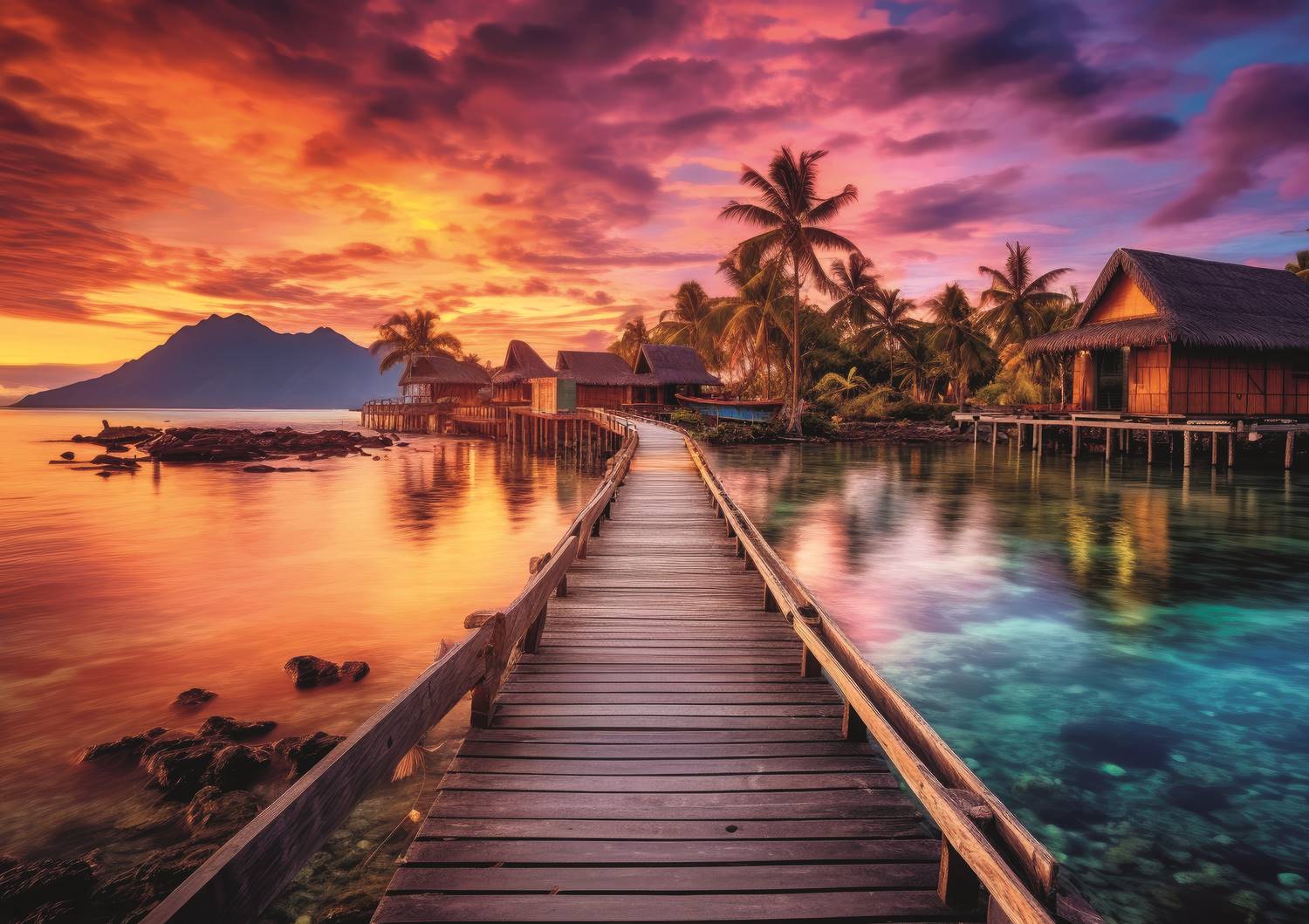 Trefl Paradise island 1000 Teile Puzzle Trefl-10928 Trefl Paradise island 1000 Teile Puzzle Trefl-10928 von Trefl