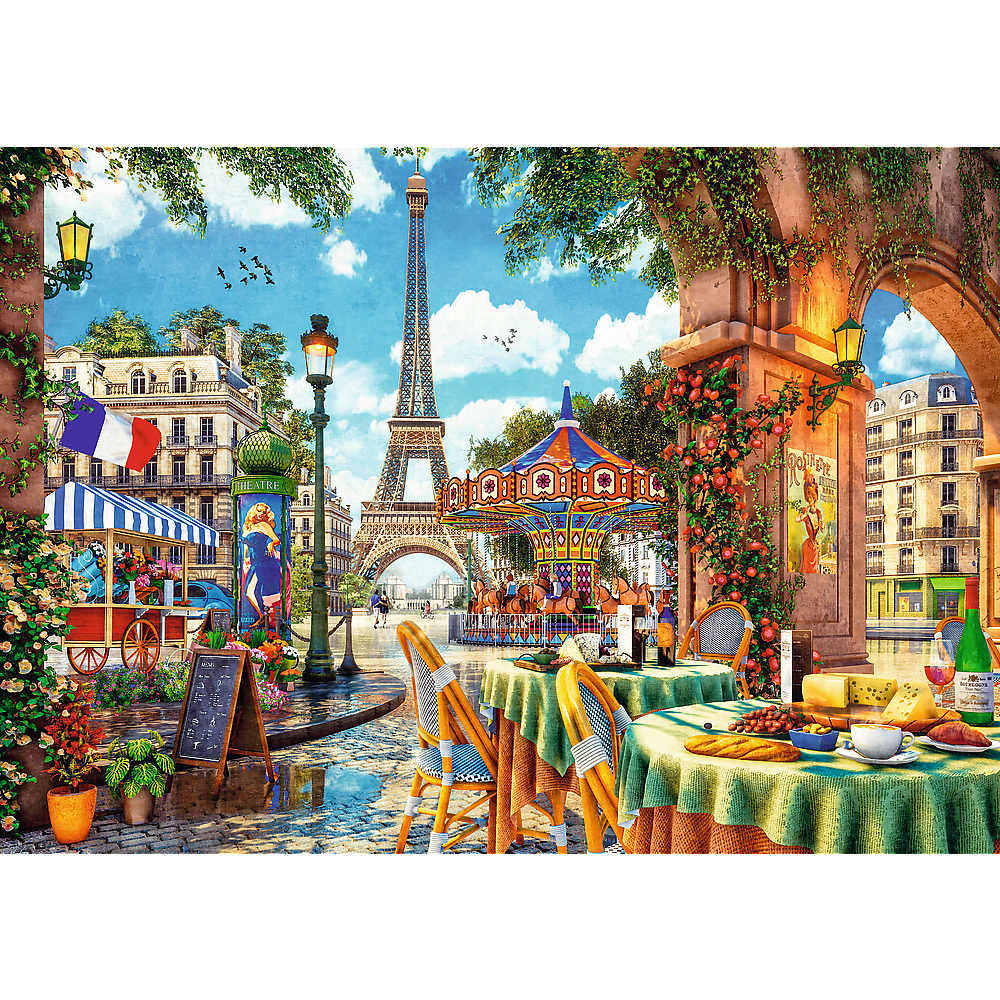 Trefl Parisian Morning 1000 Teile Puzzle Trefl-10622 von Trefl
