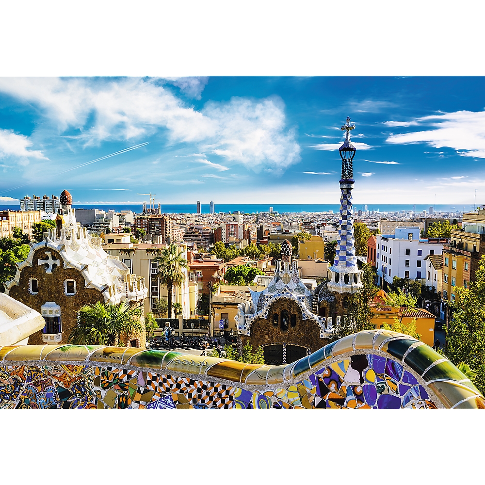 Trefl Park Güell, Barcelona 1500 Teile Puzzle Trefl-26147 von Trefl