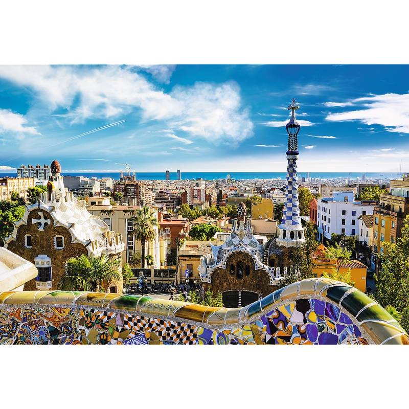 Trefl Park Güell, Barcelona 1500 Teile Puzzle Trefl-26147 von Trefl