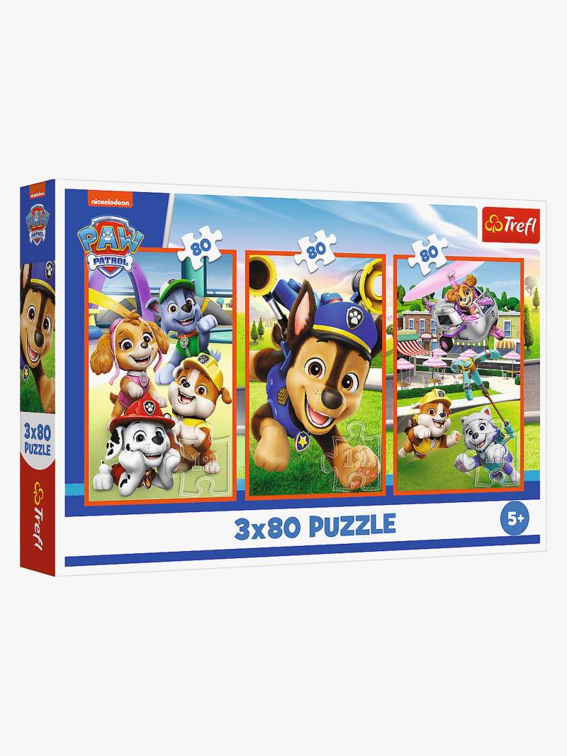 Trefl Paw Patrol Puzzles 3x80 Teile Trefl Paw Patrol Puzzles 3x80 Teile von Trefl
