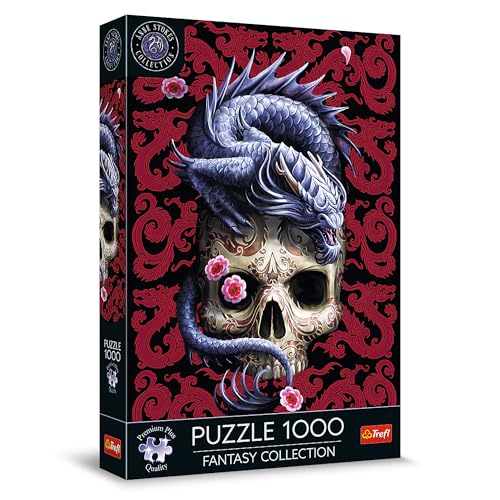 Trefl Premium Plus Quality - Puzzle Fantasy Collection: Orientalischer Drache - 1000 Elemente, Serie von Bildern aus der Fantasy-Welt, Anne Stokes, für Erwachsene und Kinder ab 12 Jahren Trefl Premium Plus Quality - Puzzle Fantasy Collection: Orientalischer Drache - 1000 Elemente, Serie von Bildern aus der Fantasy-Welt, Anne Stokes, für Erwachsene und Kinder ab 12 Jahren von Trefl