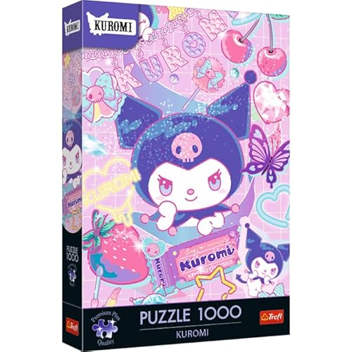 Trefl Premium Plus Quality - Puzzle Kuromi - 1000 Elemente, Puzzle-Serie mit Lieblingshelden, für Erwachsene und Kinder ab 14 Jahren von Trefl