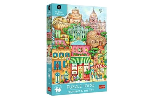 Trefl Premium Plus Quality - Puzzle Madalina Tantareanu: Midnight in Rome - 1000 Teile, Puzzleserie mit den Werken des Künstlers, für Erwachsene und Kinder ab 14 Jahren Trefl Premium Plus Quality - Puzzle Madalina Tantareanu: Midnight in Rome - 1000 Teile, Puzzleserie mit den Werken des Künstlers, für Erwachsene und Kinder ab 14 Jahren von Trefl