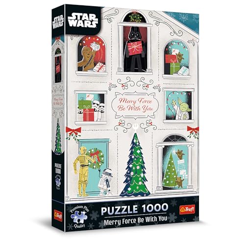 Trefl Premium Plus Quality - Weihnachtspuzzle Star Wars: Möge die Macht der Weihnacht mit dir Sein - 1000 Elemente, Lieblingshelden, für Erwachsene und Kinder ab 14 Jahren Trefl Premium Plus Quality - Weihnachtspuzzle Star Wars: Möge die Macht der Weihnacht mit dir Sein - 1000 Elemente, Lieblingshelden, für Erwachsene und Kinder ab 14 Jahren von Trefl