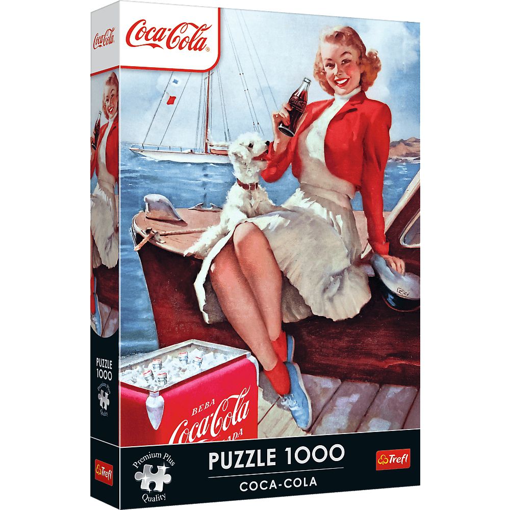 Trefl Puzzle 1000 Teile - Coca-Cola: Break Time (Premium Plus) - von Trefl