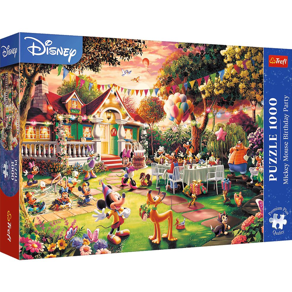 Trefl Puzzle 1000 Teile - Disney: Micky Maus Geburtstag (Premium Plus) - von Trefl