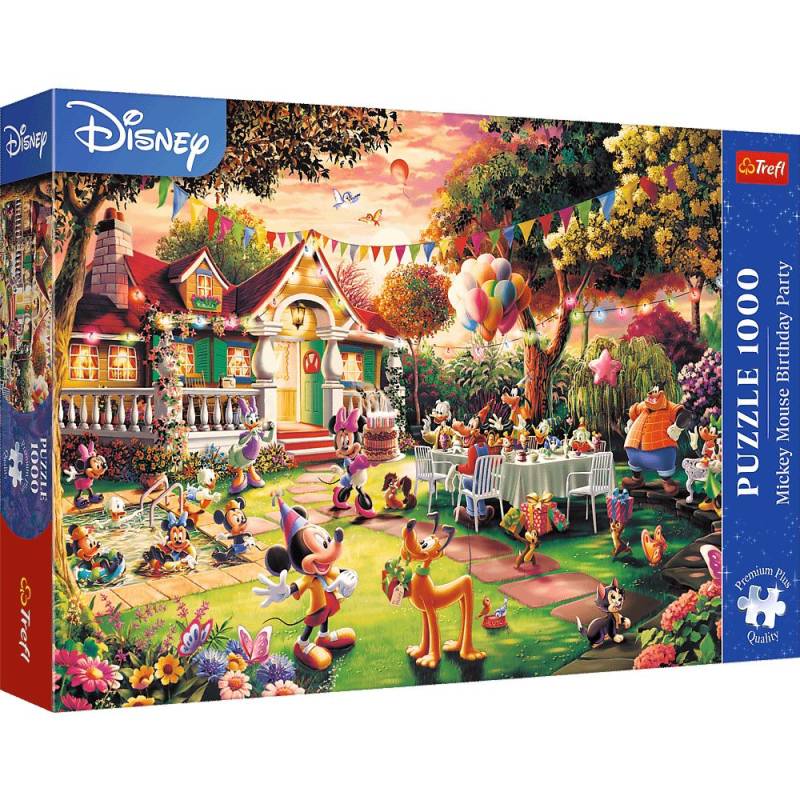 Trefl Puzzle 1000 Teile - Disney: Micky Maus Geburtstag (Premium Plus) - von Trefl