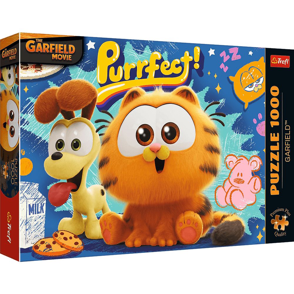 Trefl Puzzle 1000 Teile Garfield - Purrfect! (Premium Plus) - von Trefl