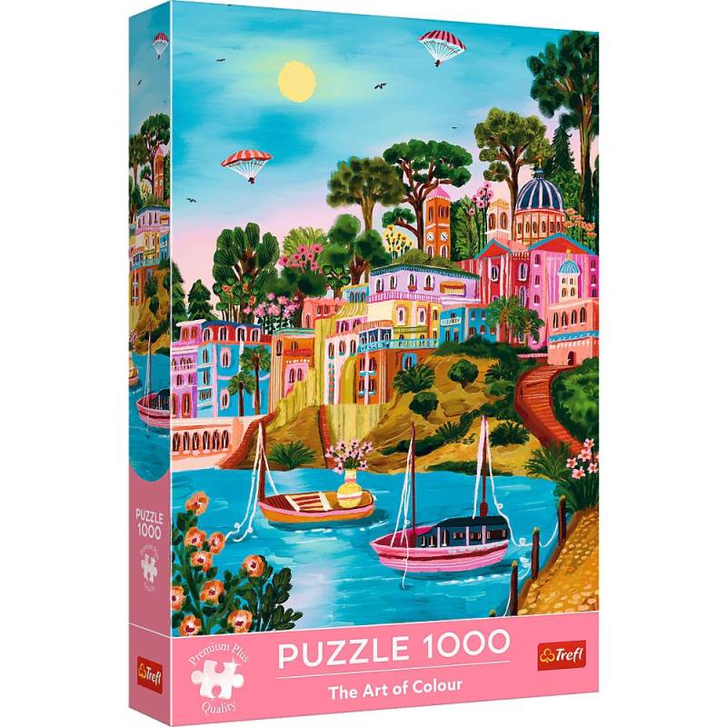 Trefl Puzzle 1000 Teile - Modern: Syros, Griechenland (Premium Plus) - von Trefl