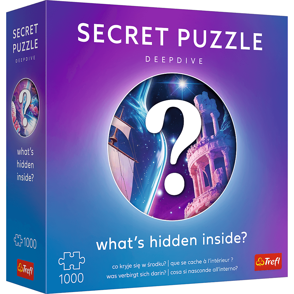 Trefl Puzzle 1000 Teile - Secret Puzzle: Deepdive (Premium Plus) - von Trefl